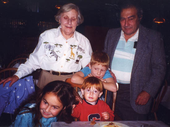 Chester & Rene w Grandkids